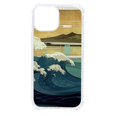 Sea Asia Waves Japanese Art The Great Wave Off Kanagawa Iphone 13 Mini Tpu Uv Print Case by Cemarart