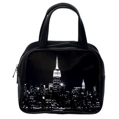 Photography Of Buildings New York City  Nyc Skyline Classic Handbag (one Side) by Cemarart