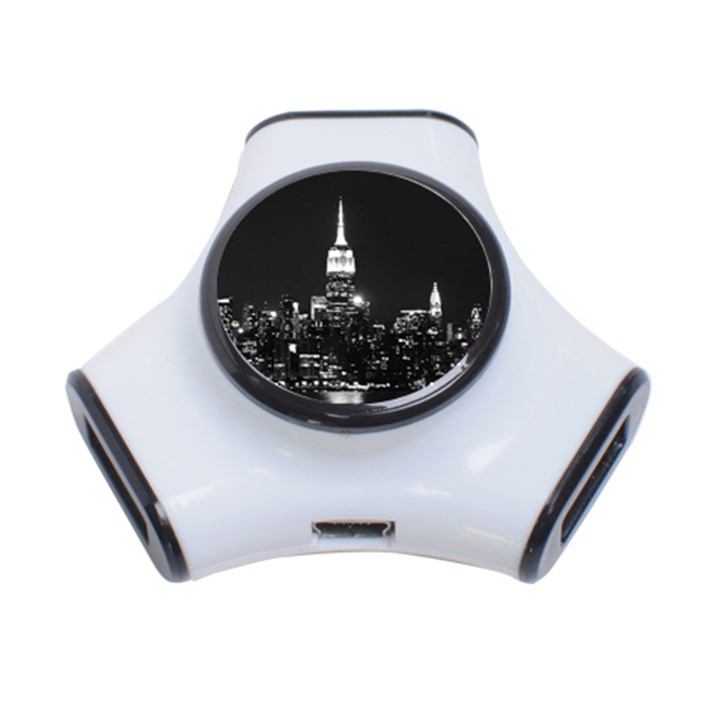 Photography Of Buildings New York City  Nyc Skyline 3-Port USB Hub