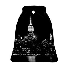 Photography Of Buildings New York City  Nyc Skyline Ornament (bell) by Cemarart