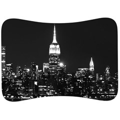 Photography Of Buildings New York City  Nyc Skyline Velour Seat Head Rest Cushion by Cemarart