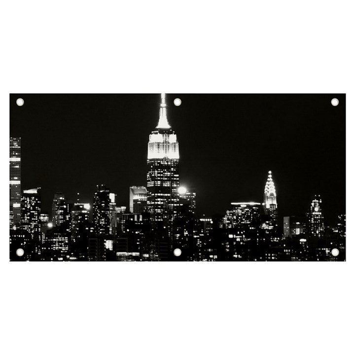 Photography Of Buildings New York City  Nyc Skyline Banner and Sign 4  x 2 