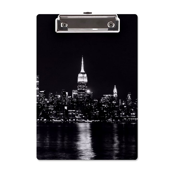 Photography Of Buildings New York City  Nyc Skyline A5 Acrylic Clipboard