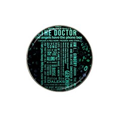 Tardis Doctor Who Technology Number Communication Hat Clip Ball Marker (10 Pack) by Cemarart