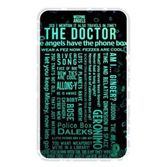 Tardis Doctor Who Technology Number Communication Memory Card Reader (rectangular) by Cemarart