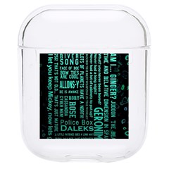 Tardis Doctor Who Technology Number Communication Hard Pc Airpods 1/2 Case by Cemarart