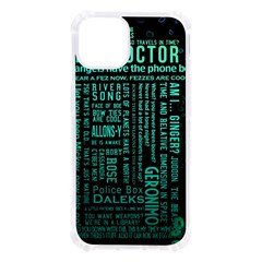 Tardis Doctor Who Technology Number Communication Iphone 13 Tpu Uv Print Case by Cemarart