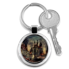 Braunschweig City Lower Saxony Key Chain (round) by Cemarart