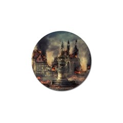 Braunschweig City Lower Saxony Golf Ball Marker by Cemarart