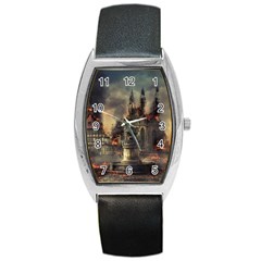 Braunschweig City Lower Saxony Barrel Style Metal Watch by Cemarart