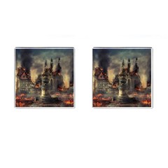 Braunschweig City Lower Saxony Cufflinks (square) by Cemarart