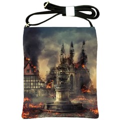 Braunschweig City Lower Saxony Shoulder Sling Bag by Cemarart