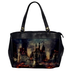 Braunschweig City Lower Saxony Oversize Office Handbag by Cemarart