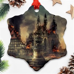 Braunschweig City Lower Saxony Ornament (snowflake) by Cemarart