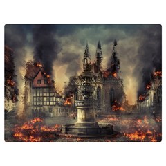 Braunschweig City Lower Saxony Premium Plush Fleece Blanket (extra Small) by Cemarart