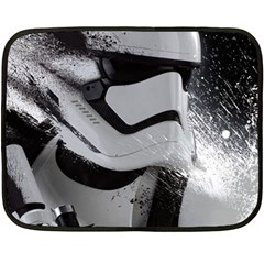 Stormtrooper Fleece Blanket (mini) by Cemarart