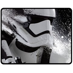 Stormtrooper Fleece Blanket (medium) by Cemarart