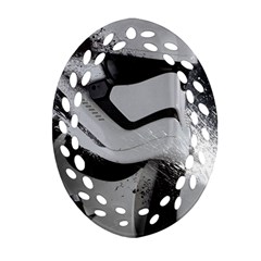 Stormtrooper Oval Filigree Ornament (two Sides) by Cemarart