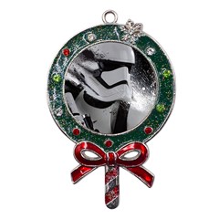 Stormtrooper Metal X mas Lollipop With Crystal Ornament