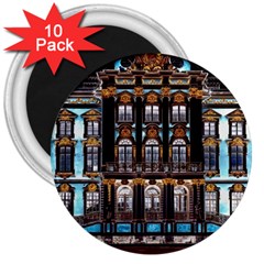 Catherine Spalace St Petersburg 3  Magnets (10 Pack)  by Cemarart