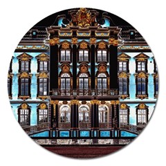 Catherine Spalace St Petersburg Magnet 5  (round) by Cemarart