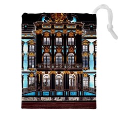 Catherine Spalace St Petersburg Drawstring Pouch (5xl) by Cemarart