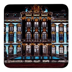 Catherine Spalace St Petersburg Square Glass Fridge Magnet (4 Pack) by Cemarart