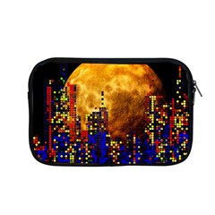 Skyline Frankfurt Abstract Moon Apple Macbook Pro 13  Zipper Case by Cemarart