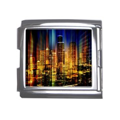 Skyline Light Rays Gloss Upgrade Mega Link Italian Charm (18mm) by Cemarart