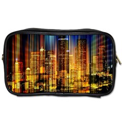 Skyline Light Rays Gloss Upgrade Toiletries Bag (one Side) by Cemarart