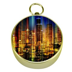 Skyline Light Rays Gloss Upgrade Gold Compasses by Cemarart