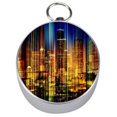 Skyline Light Rays Gloss Upgrade Silver Compasses by Cemarart