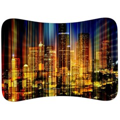 Skyline Light Rays Gloss Upgrade Velour Seat Head Rest Cushion by Cemarart