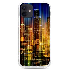 Skyline Light Rays Gloss Upgrade Iphone 12/12 Pro Tpu Uv Print Case by Cemarart