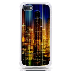 Skyline Light Rays Gloss Upgrade Iphone Se by Cemarart