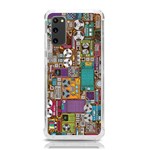 Pattern Design Art Techno  Dj Music Retro Music Device Samsung Galaxy S20 6.2 Inch TPU UV Case Front