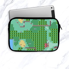 Green Retro Games Pattern Apple Ipad Mini Zipper Cases by Cemarart