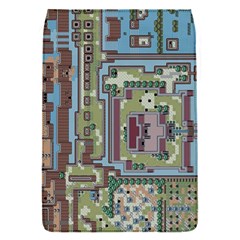 Arcade Game Retro Pattern Removable Flap Cover (s) by Cemarart