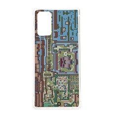 Arcade Game Retro Pattern Samsung Galaxy Note 20 Tpu Uv Case by Cemarart