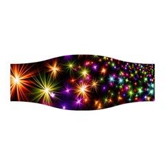 Star Colorful Christmas Xmas Abstract Stretchable Headband by Cemarart