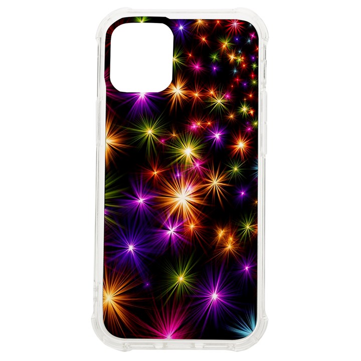 Star Colorful Christmas Xmas Abstract iPhone 12 mini TPU UV Print Case	