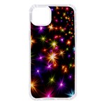 Star Colorful Christmas Xmas Abstract iPhone 14 Plus TPU UV Print Case Front