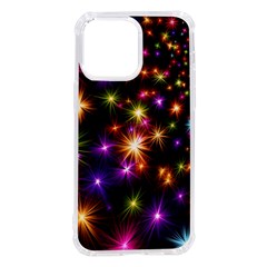 Star Colorful Christmas Xmas Abstract Iphone 14 Pro Max Tpu Uv Print Case by Cemarart