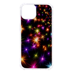 Star Colorful Christmas Xmas Abstract Iphone 13 Tpu Uv Print Case by Cemarart