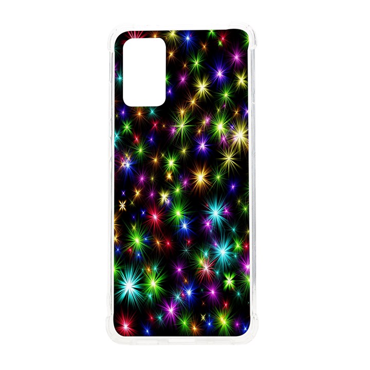 Star Colorful Christmas Abstract Samsung Galaxy S20Plus 6.7 Inch TPU UV Case