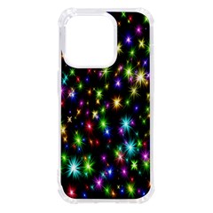 Star Colorful Christmas Abstract Iphone 14 Pro Tpu Uv Print Case by Cemarart