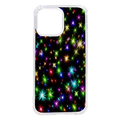 Star Colorful Christmas Abstract Iphone 14 Pro Max Tpu Uv Print Case by Cemarart