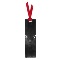 Black Cat Face Small Book Marks by Cemarart