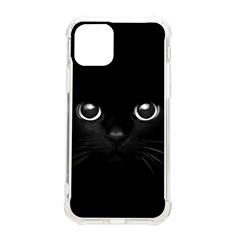 Black Cat Face Iphone 11 Pro 5 8 Inch Tpu Uv Print Case by Cemarart