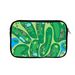 Golf Course Par Golf Course Green Apple Macbook Pro 13  Zipper Case by Cemarart